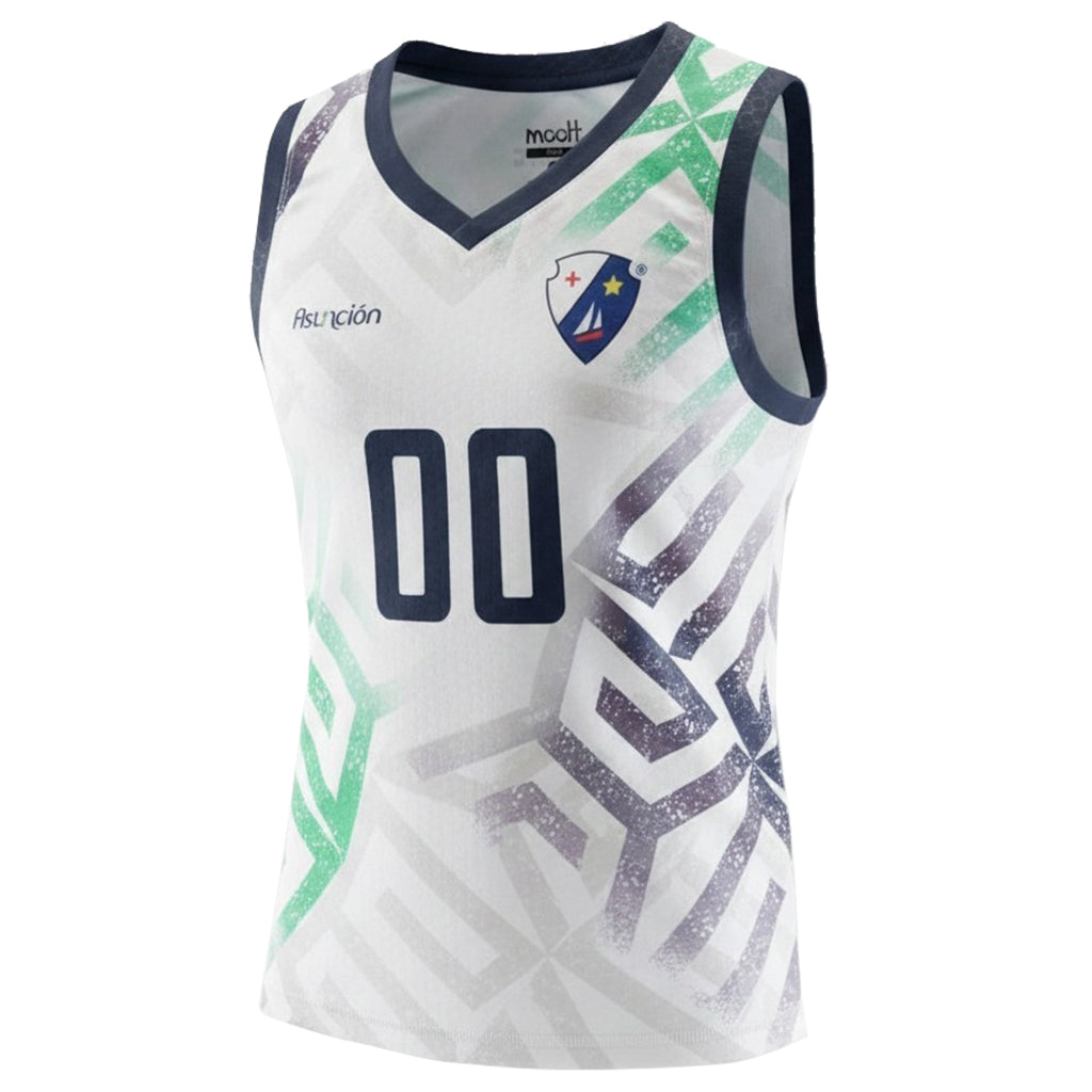 Jersey Básquetbol Blanco Unisex