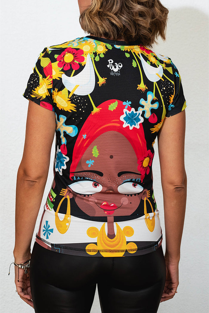 Playera Las Flores